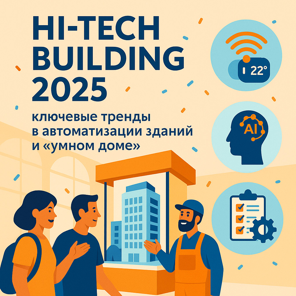 Hi-Tech Building 2025: ключевые тренды в автоматизации зданий и «умном доме»