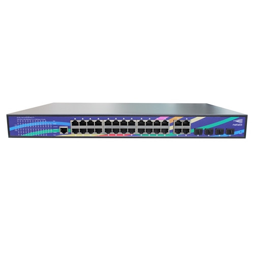 Коммутатор Netelit NTL-S2924P-G4C-450W