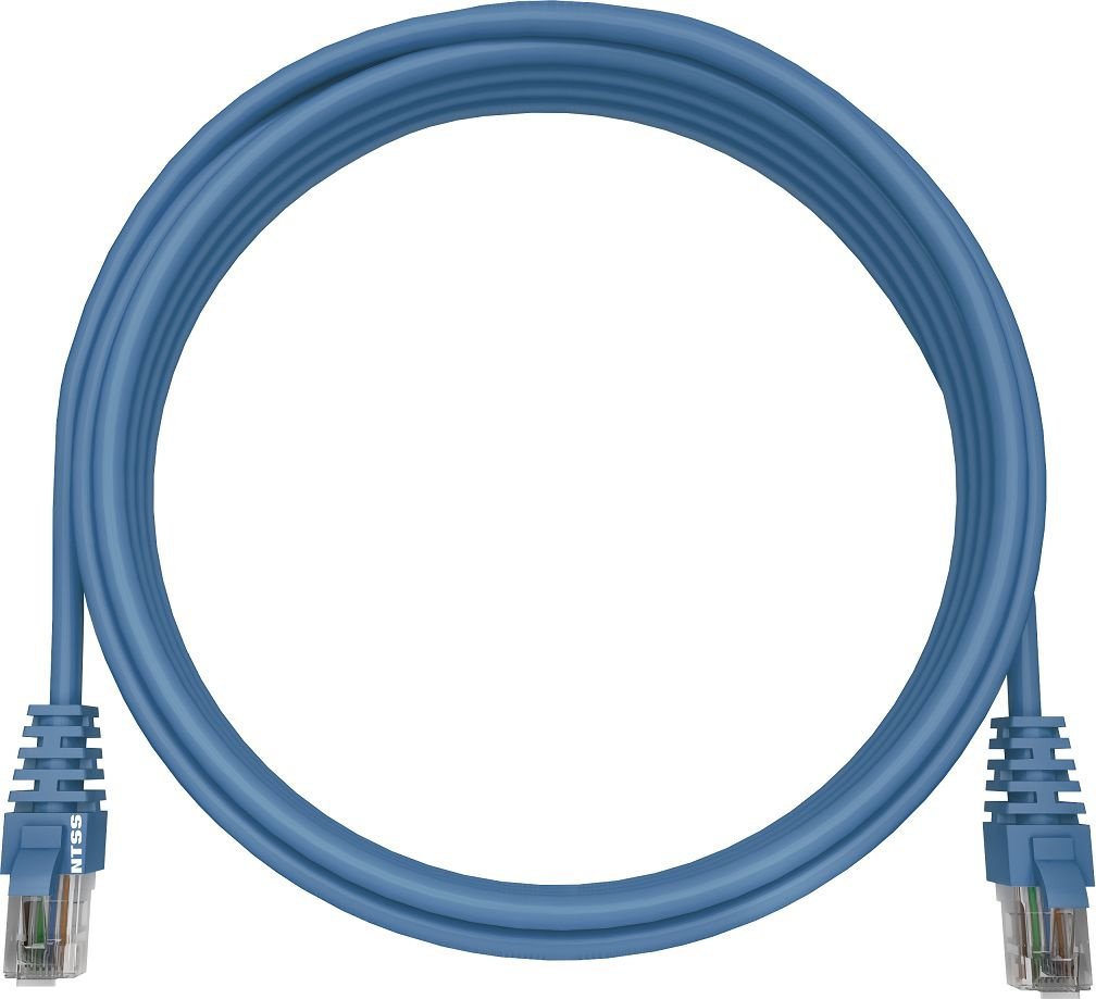 NTSS-PC-UTP-RJ45-5e-0.15-LSZH-BU UTP RJ-45 кат.5E 0.15м синий